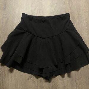 Black Layered Skirt